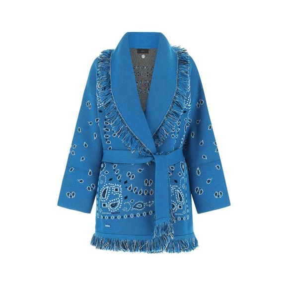 ALANUI Sweaters - ALANUI Embroidered cashmere Bandana cardigan
